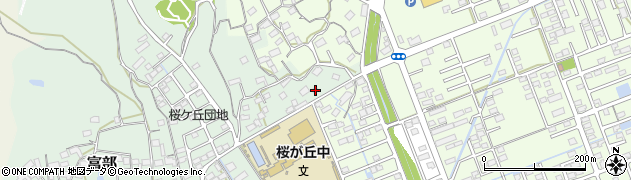 静岡県掛川市富部801周辺の地図