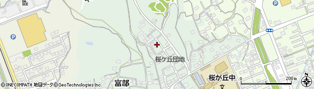 静岡県掛川市富部583周辺の地図