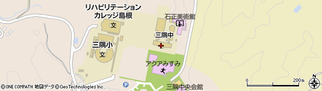 島根県浜田市三隅町古市場1991周辺の地図