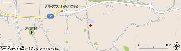 島根県浜田市三隅町古市場周辺の地図