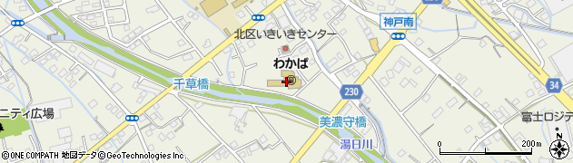 吉田町立　わかば保育園周辺の地図