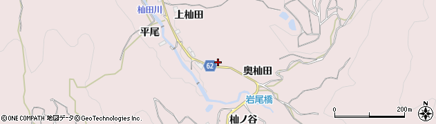京都府和束町（相楽郡）杣田（奥杣田）周辺の地図