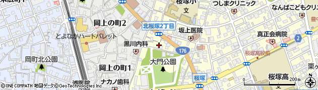 良風寺周辺の地図