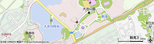 静岡県掛川市大池2143周辺の地図