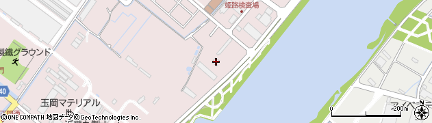 兵庫県姫路市飾磨区中島3212周辺の地図