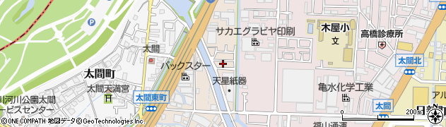 大阪府寝屋川市太間東町13周辺の地図
