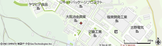 兵庫県三木市別所町（巴）周辺の地図