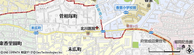 株式会社シルキードライ　菅相塚店周辺の地図