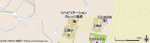島根県浜田市三隅町古市場2086周辺の地図
