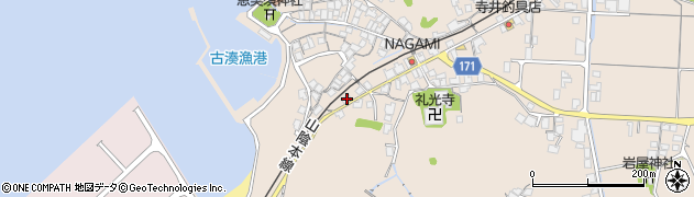 島根県浜田市三隅町古市場1395周辺の地図