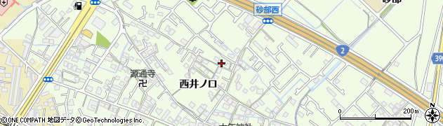 兵庫県加古川市東神吉町西井ノ口464周辺の地図