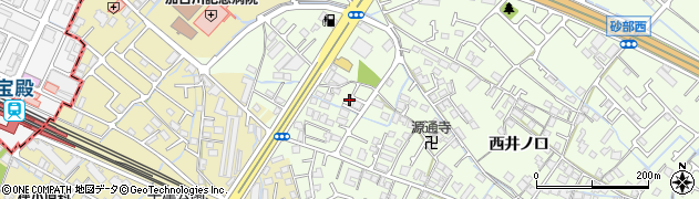 兵庫県加古川市東神吉町西井ノ口615周辺の地図