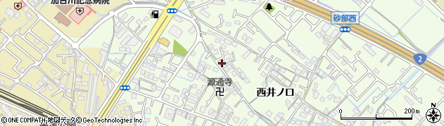 兵庫県加古川市東神吉町西井ノ口425周辺の地図