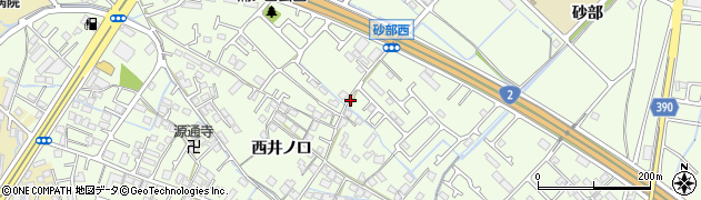 兵庫県加古川市東神吉町西井ノ口周辺の地図