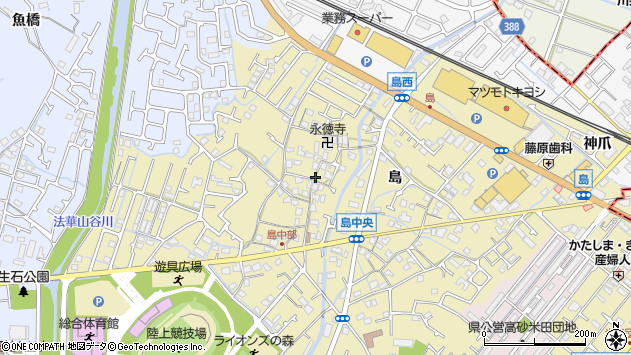 〒676-0807 兵庫県高砂市米田町島の地図