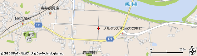 益田種三隅線周辺の地図