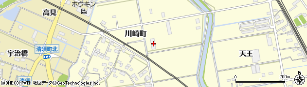 愛知県豊橋市川崎町86周辺の地図