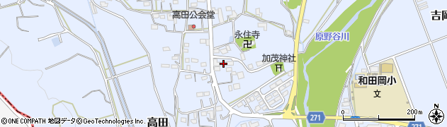 静岡県掛川市高田145周辺の地図