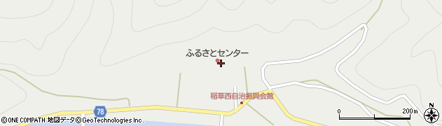 ふるさとセンター　田総周辺の地図