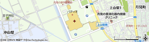 イオン袋井店周辺の地図