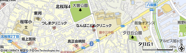個別指導キャンパス　桜塚校周辺の地図