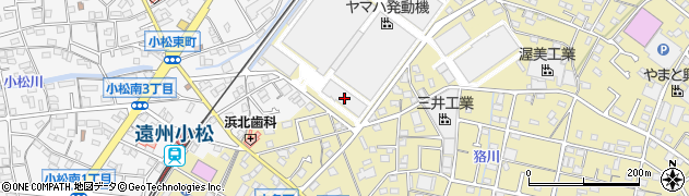 ヤマハ発動機株式会社　浜北工場周辺の地図
