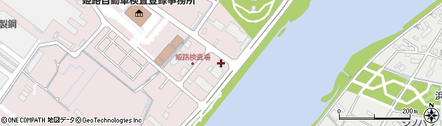 兵庫県姫路市飾磨区中島3242周辺の地図