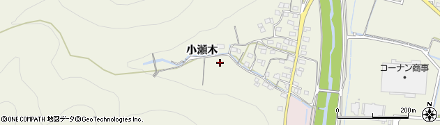 岡山県赤磐市小瀬木周辺の地図