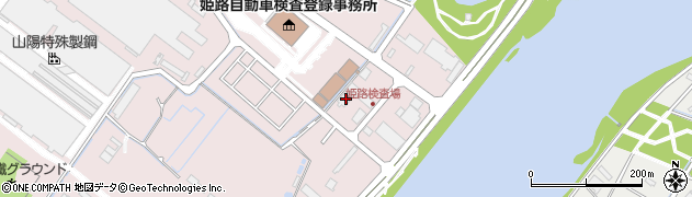 兵庫県姫路市飾磨区中島3309周辺の地図