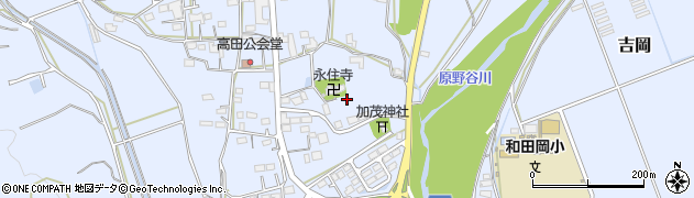 静岡県掛川市高田209周辺の地図