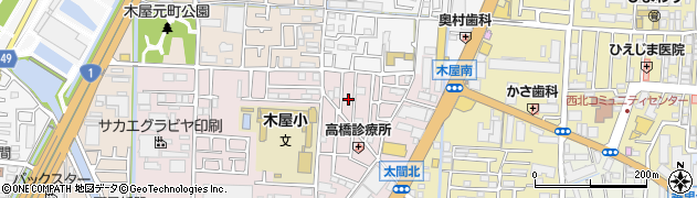 大阪府寝屋川市豊里町8周辺の地図
