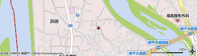 兵庫県姫路市網干区興浜1162周辺の地図