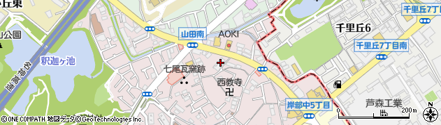 アルフレッサ株式会社　吹田事業所周辺の地図