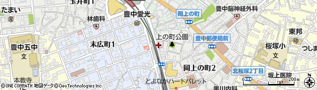 北村精華堂表具店周辺の地図