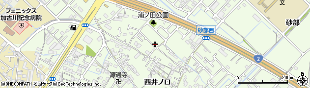 兵庫県加古川市東神吉町西井ノ口236周辺の地図