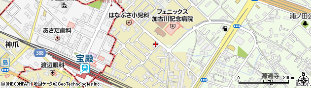 ゆとり庵・米田周辺の地図