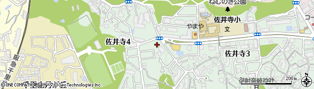 セブンイレブン吹田佐井寺４丁目店周辺の地図
