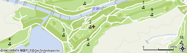 兵庫県宝塚市蔵人周辺の地図