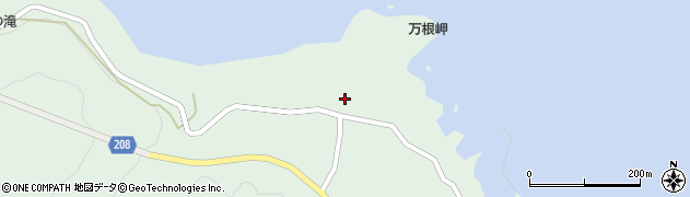 東京都大島町泉津（秋之原）周辺の地図