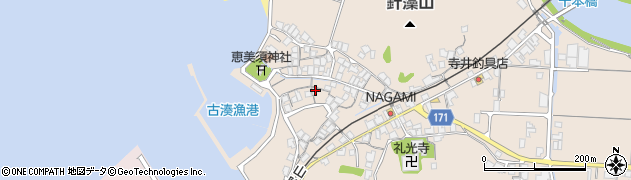 島根県浜田市三隅町古市場1322周辺の地図