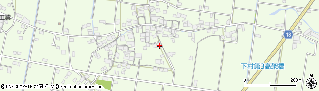 兵庫県加古川市八幡町下村763周辺の地図