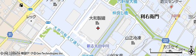 大和製缶株式会社　大井川工場周辺の地図