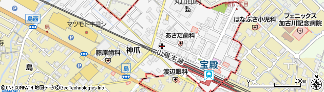 スペースＥＣＯ宝殿駅前第２駐車場周辺の地図