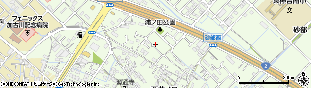兵庫県加古川市東神吉町西井ノ口234周辺の地図