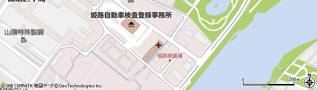 兵庫県姫路市飾磨区中島3323周辺の地図