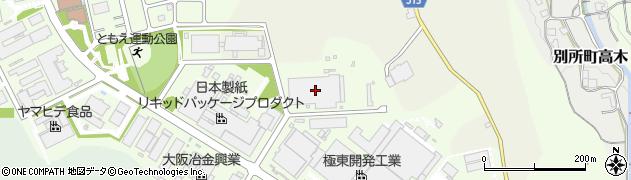 兵庫県三木市別所町巴7周辺の地図