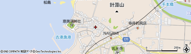 島根県浜田市三隅町古市場1249周辺の地図