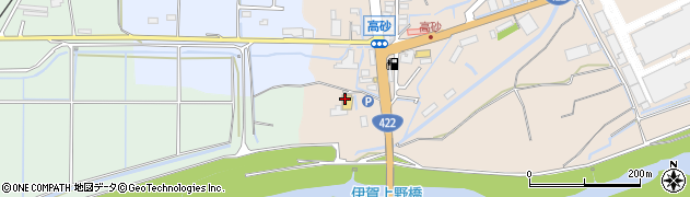 伊賀路周辺の地図