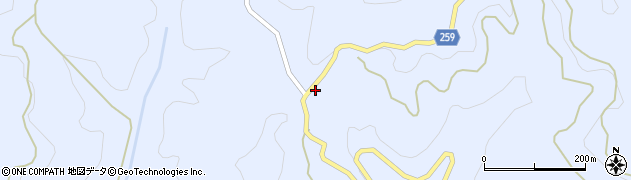 広島県神石郡神石高原町草木117周辺の地図