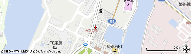 兵庫県姫路市飾磨区細江1263周辺の地図